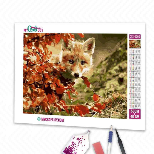 Fox - DIY Diamond Painting Kit