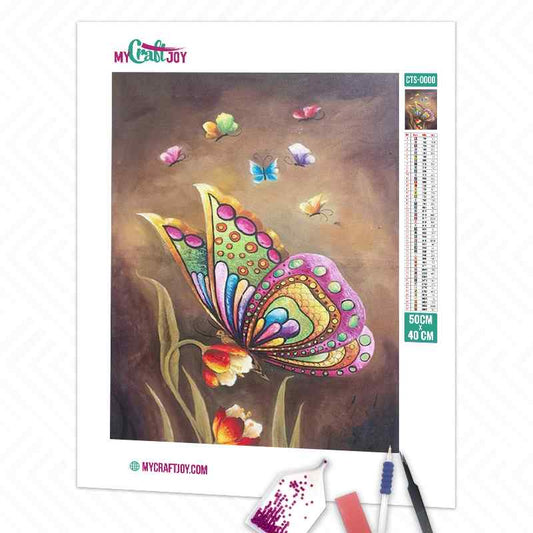 Butterflies - DIY Diamond Painting Kit