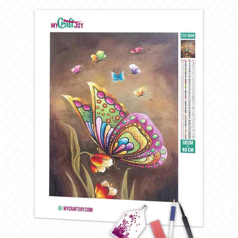 Butterflies - DIY Diamond Painting Kit