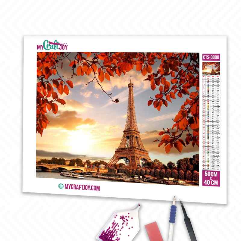 Eiffel Tower - DIY Diamond Painting Kit
