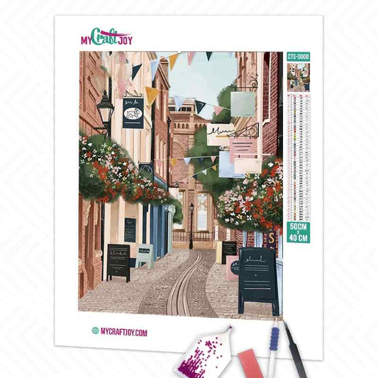 Famous Street - DIY Diamond Painting Kit