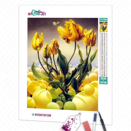 Flowers - DIY Diamond Painting Kit