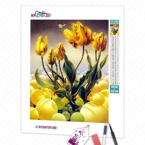 Flowers - DIY Diamond Painting Kit