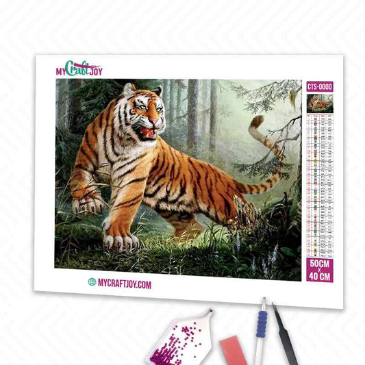 Tiger - DIY Diamond Painting Kit