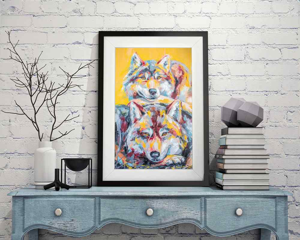 Wolwes - DIY Diamond Painting Kit