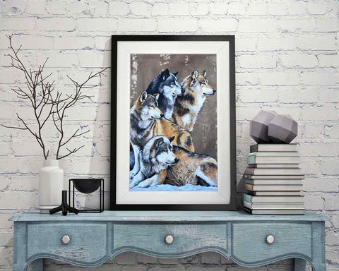 Wolwes - DIY Diamond Painting Kit