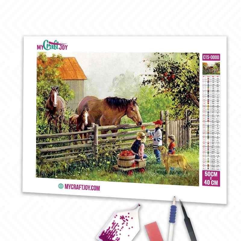 Horses - DIY Diamond Painting Kit