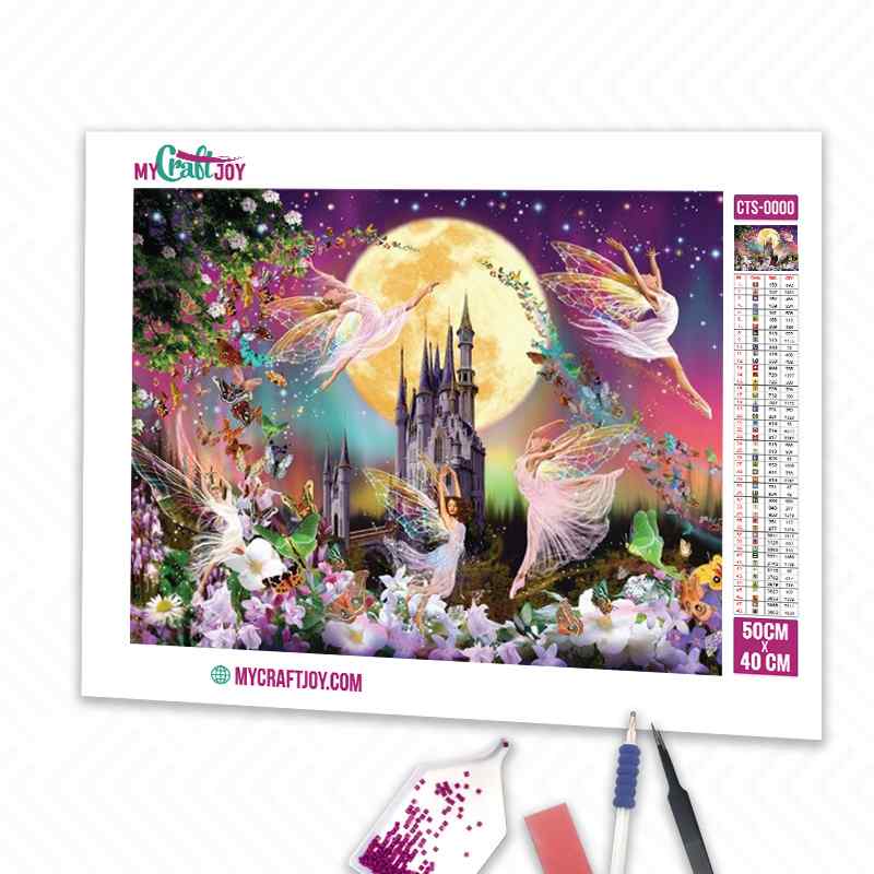 Dance of the Fairies - DIY Diamond Painting Kit