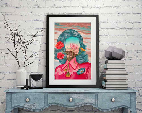 Abstract Woman - DIY Diamond Painting Kit