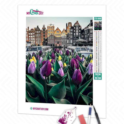 Flowers - DIY Diamond Painting Kit