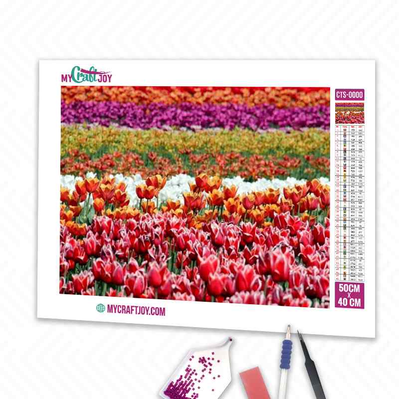 Flowers - DIY Diamond Painting Kit