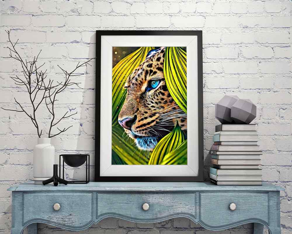 Leopard - DIY Diamond Painting Kit