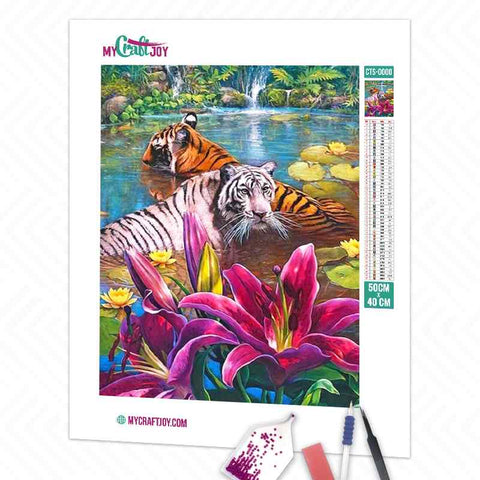 Tigers - DIY Diamond Painting Kit