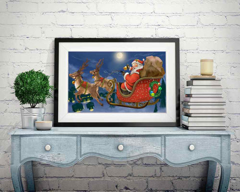 Santa - DIY Diamond Painting Kit