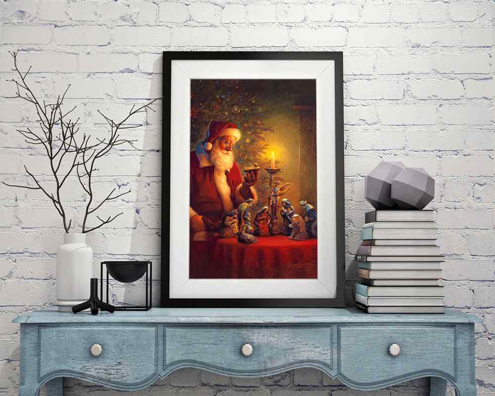 Santa - DIY Diamond Painting Kit