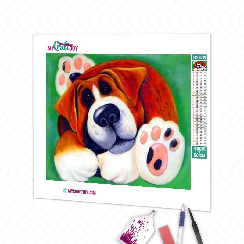 Dog Paw - DIY Diamond Painting Kit