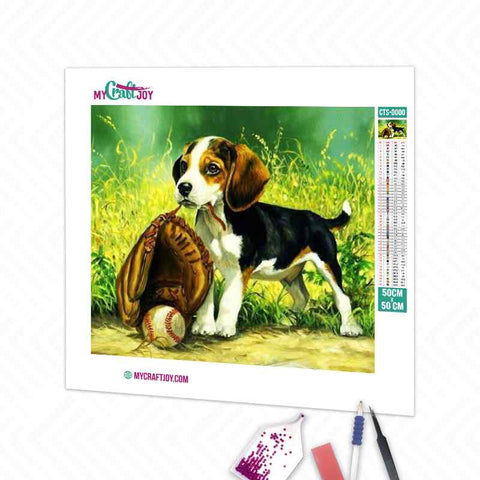 Puppy - DIY Diamond Painting Kit