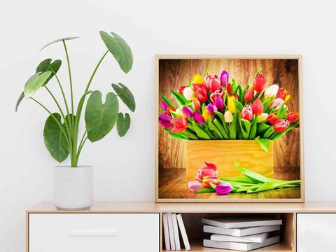 Tulips - DIY Diamond Painting Kit