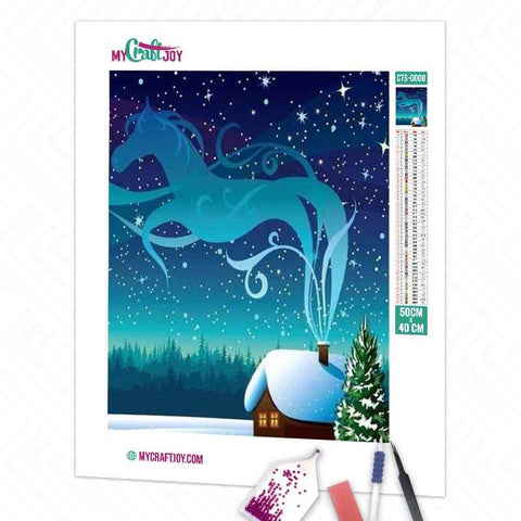 Winter Night - DIY Diamond Painting Kit