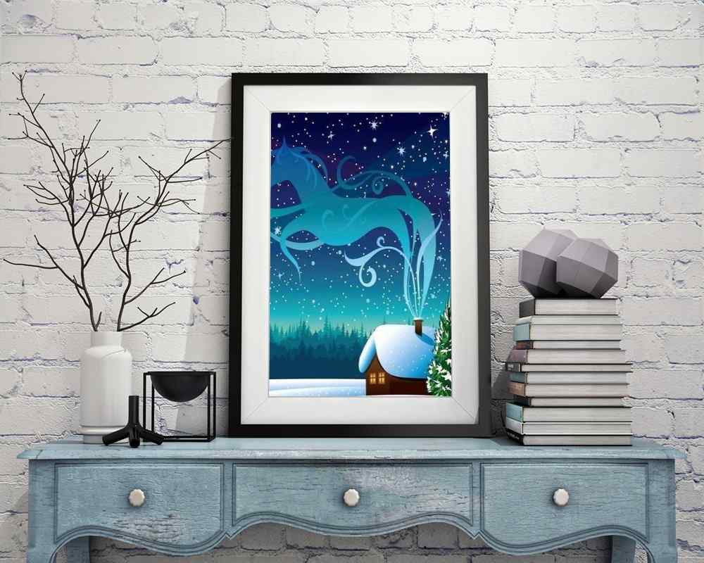 Winter Night - DIY Diamond Painting Kit