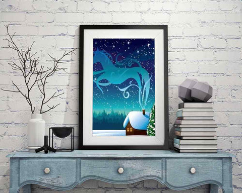 Winter Night - DIY Diamond Painting Kit