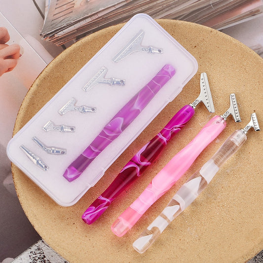 Resin Diamond Painting Pen  Alloy Replacement Pen Heads