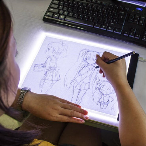 A3/A4/A5 Dimmable Led Light Pad Drawing Board