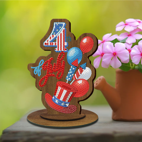 4th of July Desk Ornaments (1 pack) - Diamond Painting Accessories