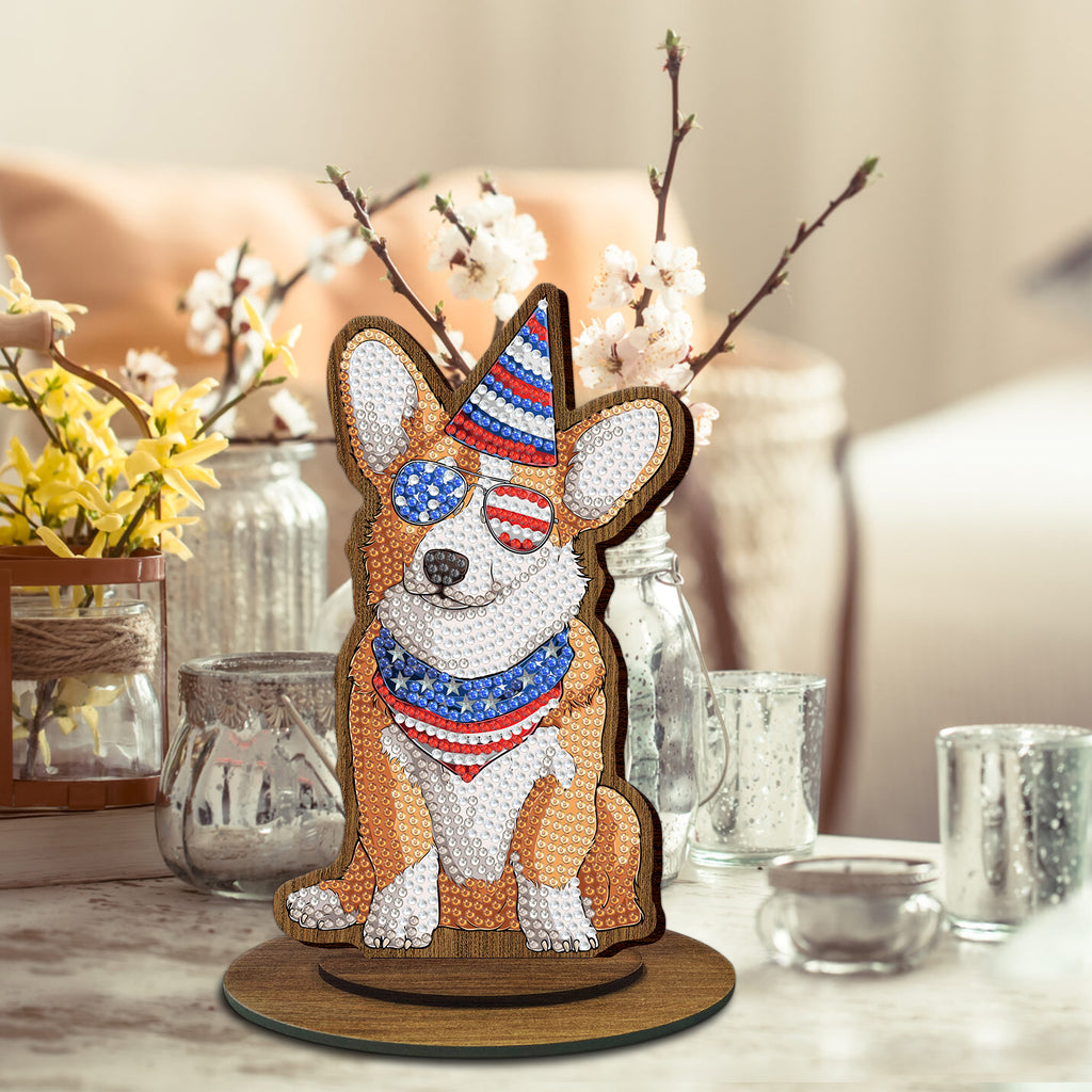 4th of July Desk Ornaments (1 pack) - Diamond Painting Accessories