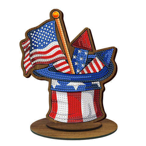 4th of July Desk Ornaments (1 pack) - Diamond Painting Accessories
