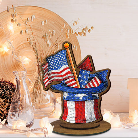4th of July Desk Ornaments (1 pack) - Diamond Painting Accessories