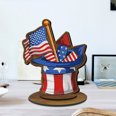 4th of July Desk Ornaments (1 pack) - Diamond Painting Accessories