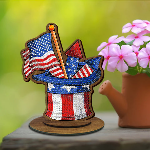 4th of July Desk Ornaments (1 pack) - Diamond Painting Accessories