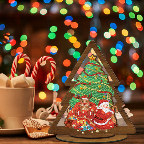 Diamond Painting Wood Ornament