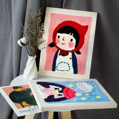 Man In Black - Punch Needle Kit