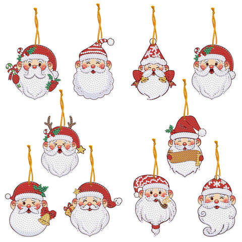 Christmas Ornaments (10 pack) - Diamond Painting Accessories