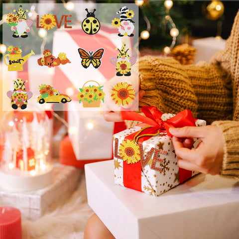 Yellow Ornaments (10 pack) - Diamond Painting Accessories