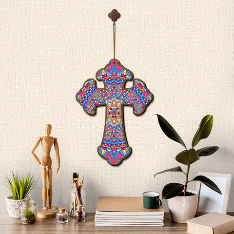 Cross Wooden Board - Diamond Painting Accessories