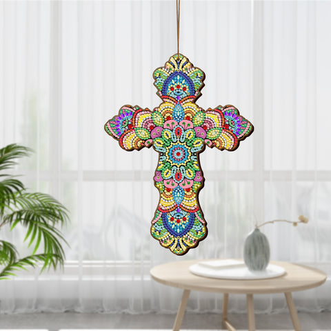 Cross Wooden Board - Diamond Painting Accessories
