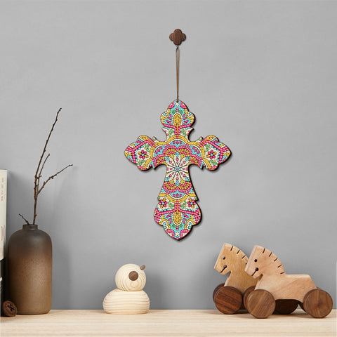 Cross Wooden Board - Diamond Painting Accessories