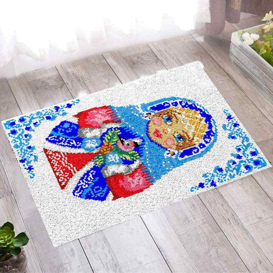 Matryoshka Doll - (23x33in - 60x85cm) - DIY Latch Hook Kit