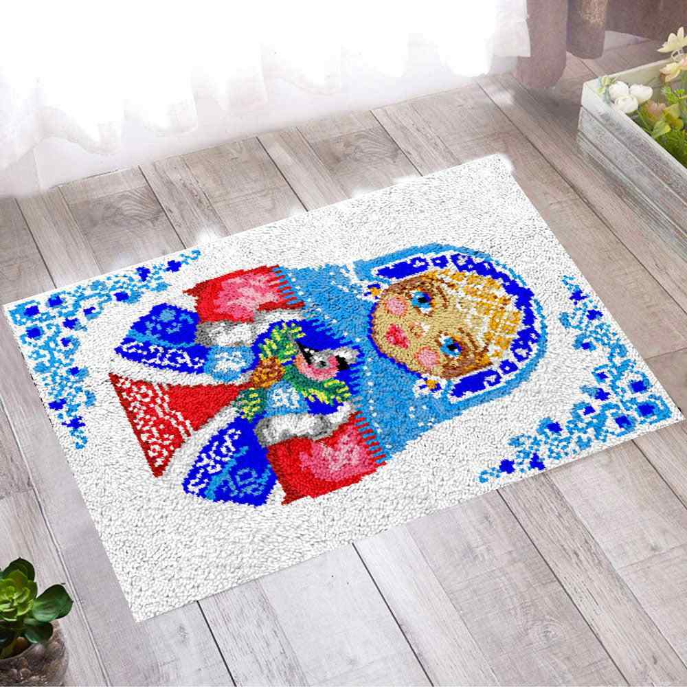 Matryoshka Doll - (23x33in - 60x85cm) - DIY Latch Hook Kit