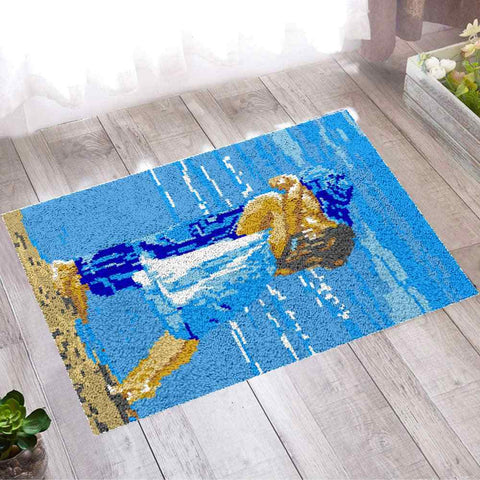 Young Love - (23x33in - 60x85cm) - DIY Latch Hook Kit