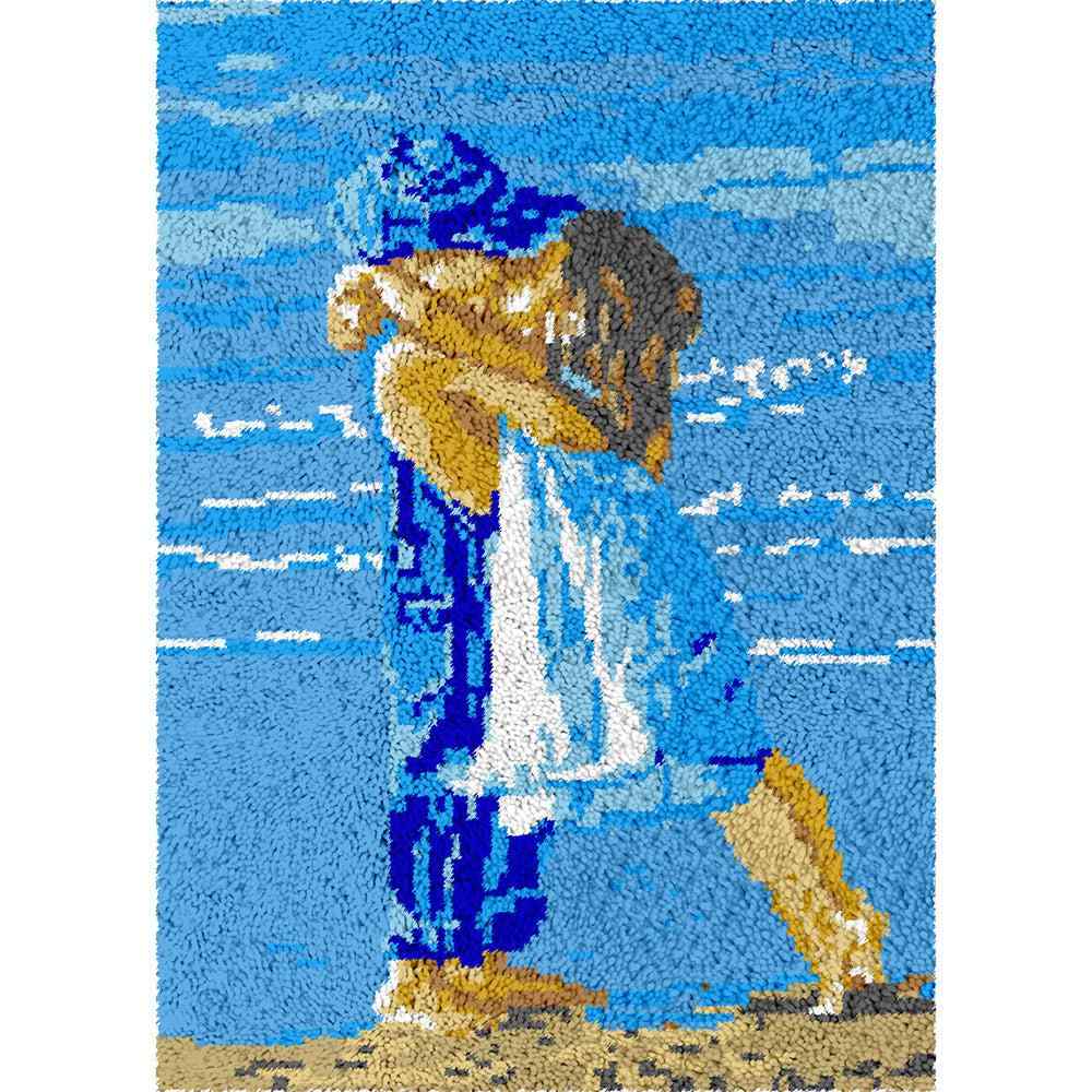 Young Love - (23x33in - 60x85cm) - DIY Latch Hook Kit