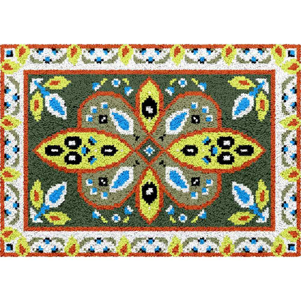 Symbols - (33x23in - 85x60cm) - DIY Latch Hook Kit