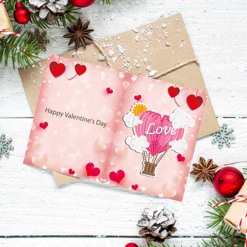 Diamond Painting Christmas Cards [8 Pack]