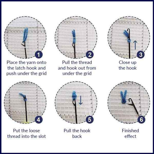 Country Bridge - (33x23in - 85x60cm) - DIY Latch Hook Kit