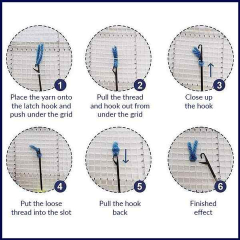 Country Bridge - (33x23in - 85x60cm) - DIY Latch Hook Kit