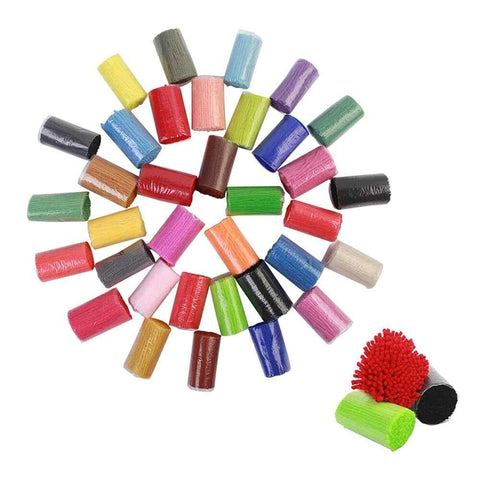 Rainbow Wave Rug - (16x24in - 40x60cm) - DIY Latch Hook Kit
