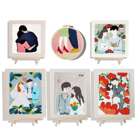 I Love You- Punch Needle Kit